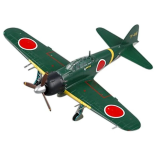 MINIATURA AVIÃO MITSUBISHI A6M5C JAPÃO 1945 WWII AIRCRAFT SERIES 1/72 EASY MODEL ESY AR-36352